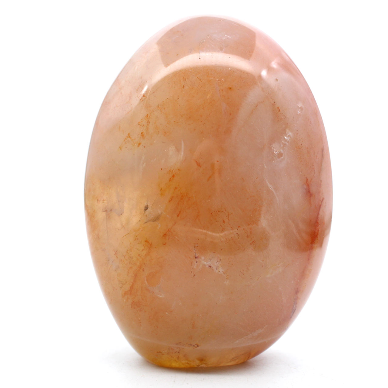 Quartz rouge ornementale naturelle