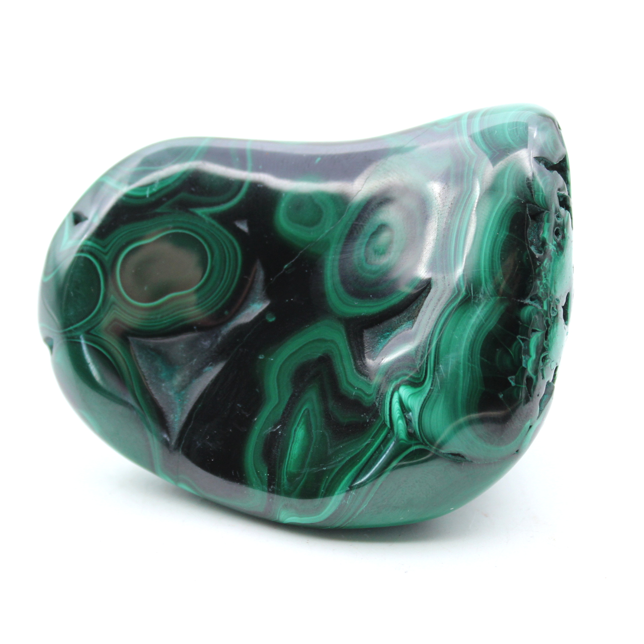 Décoration en pierre de malachite