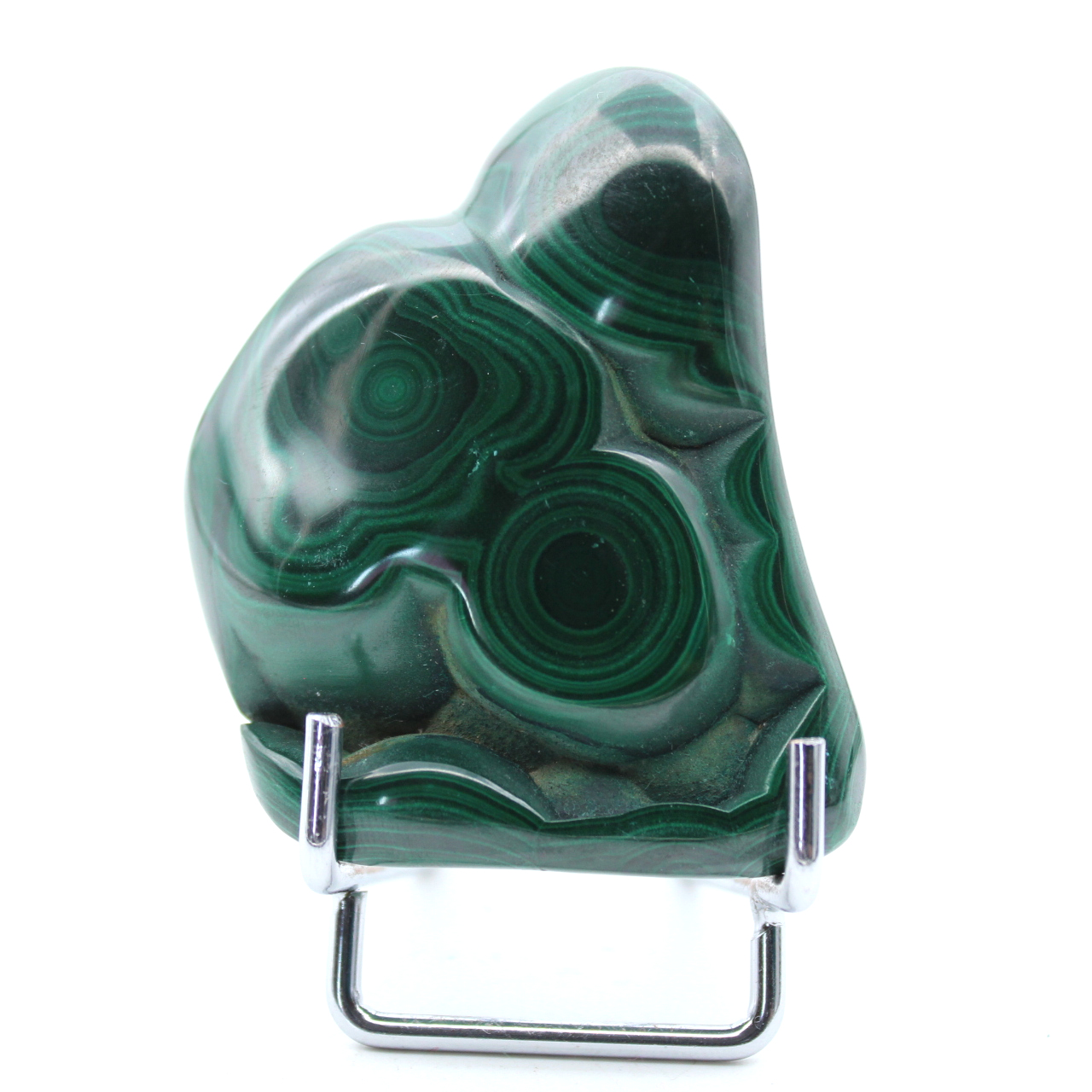 Malachite pierre polie