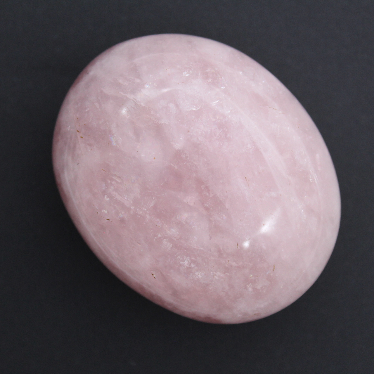 Galet en quartz rose