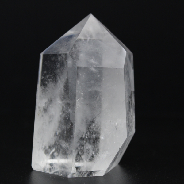 Quartz cristal avec fantôme de croissance