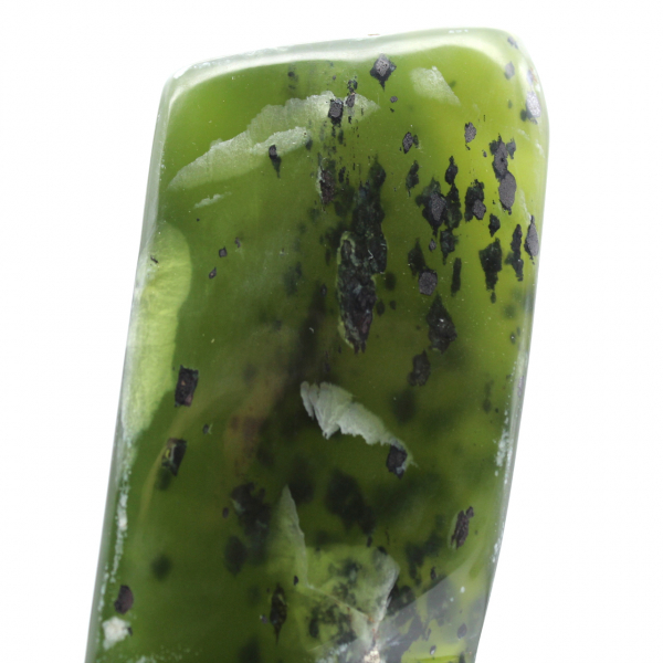 Roche naturelle de jade néphrite