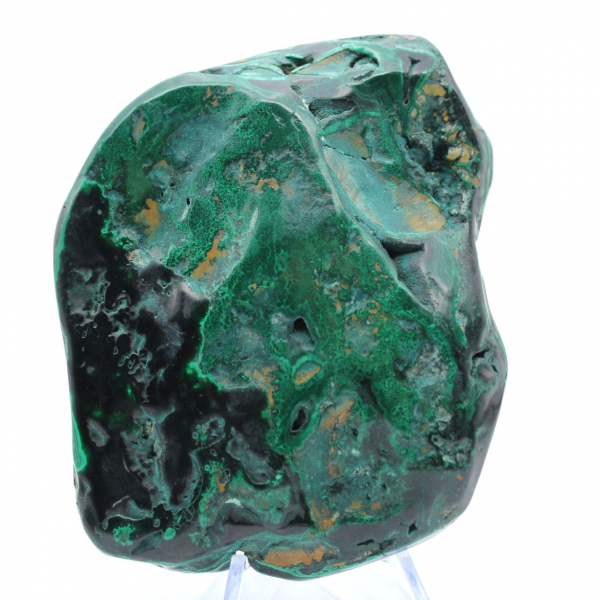 Pierre de collection en malachite