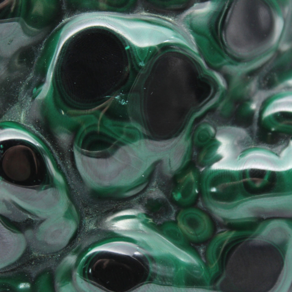 Pierre de collection en malachite