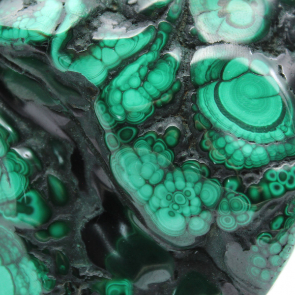 Pierre de malachite naturelle