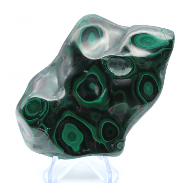 Malachite pierre polie