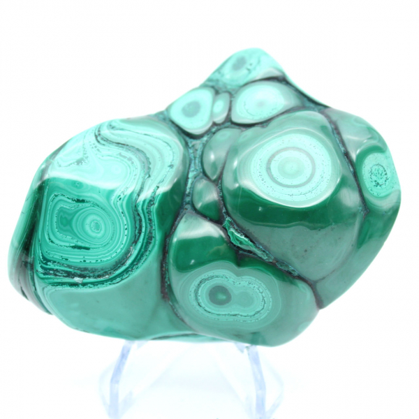 Malachite polished stone