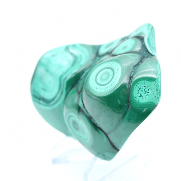 Malachite polished stone