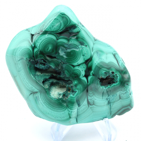 Malachite polished stone