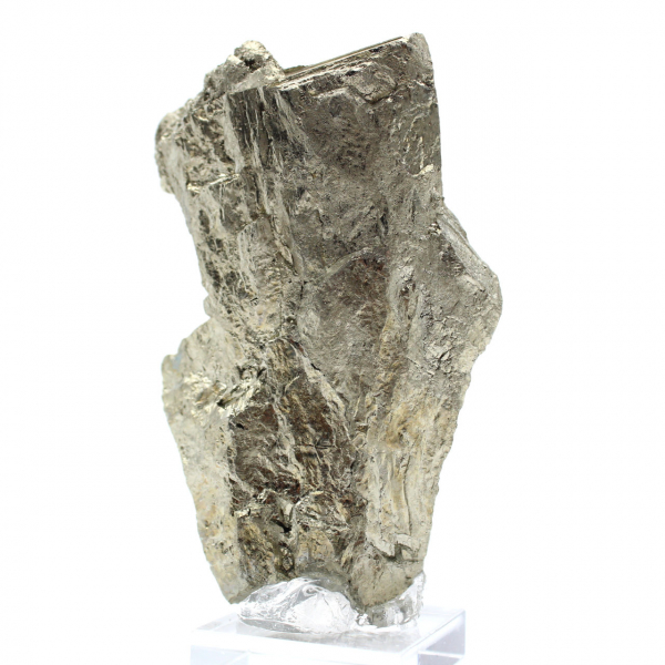 Pyrite stone on base