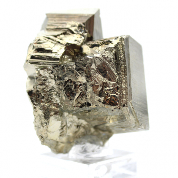 Pyrite stone on base