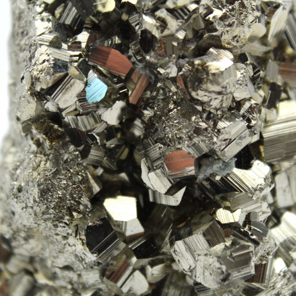 Crystallized pyrite