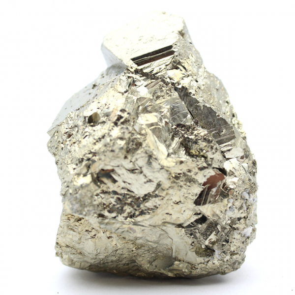 Pyrite naturelle grands cristaux cubiques