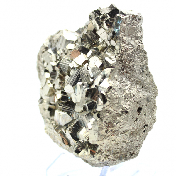 Pyrite crystals