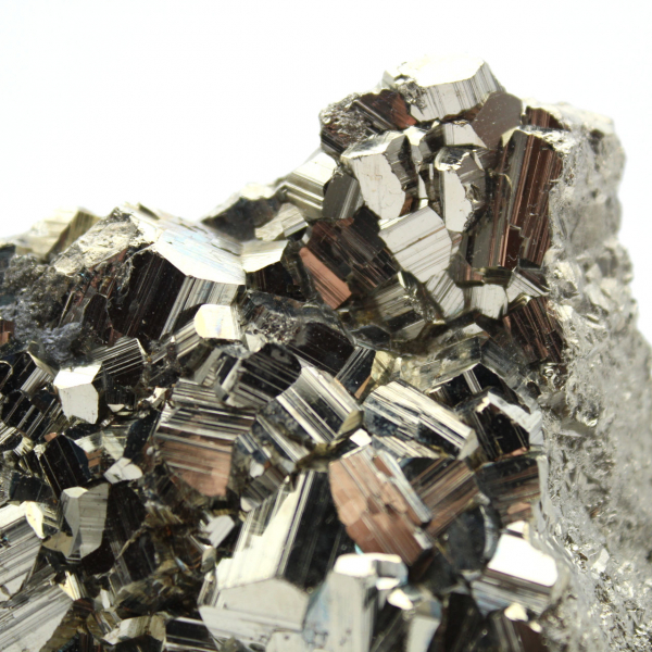 Pyrite crystals