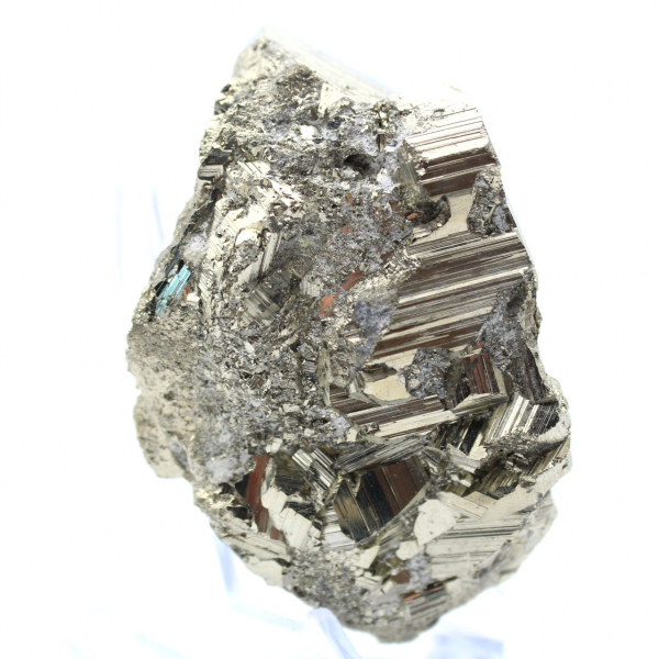 Peruvian crystallized pyrite