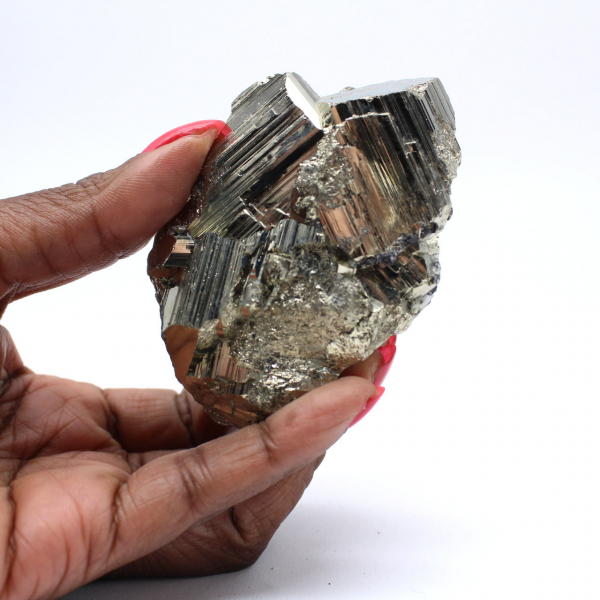 Pyrite cristallisée du Pérou