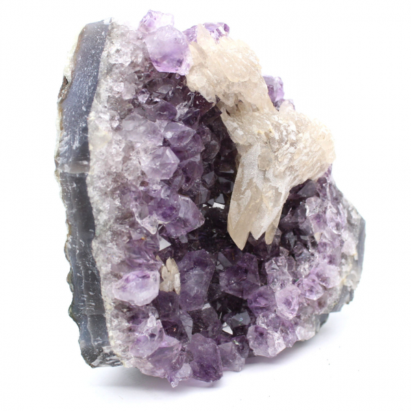 Amethyst and Calcite