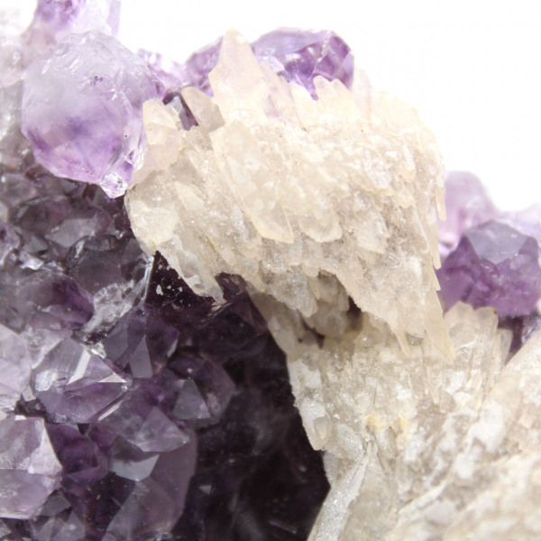 Amethyst und Calcit