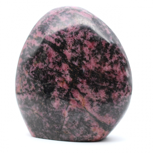 Roche de Rhodonite polie