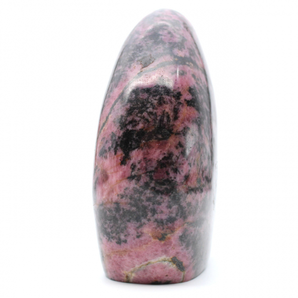 Roche de Rhodonite polie