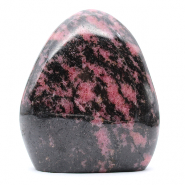 Roche en Rhodonite naturelle