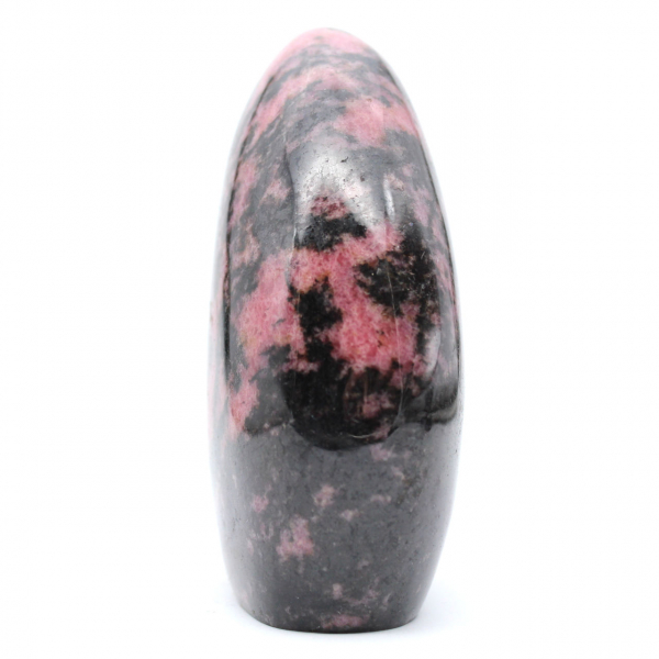 Roche en Rhodonite naturelle