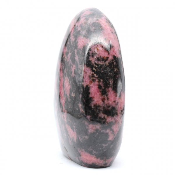 Roche en Rhodonite naturelle