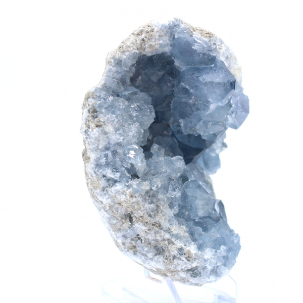 Celestite del Madagascar in cristalli