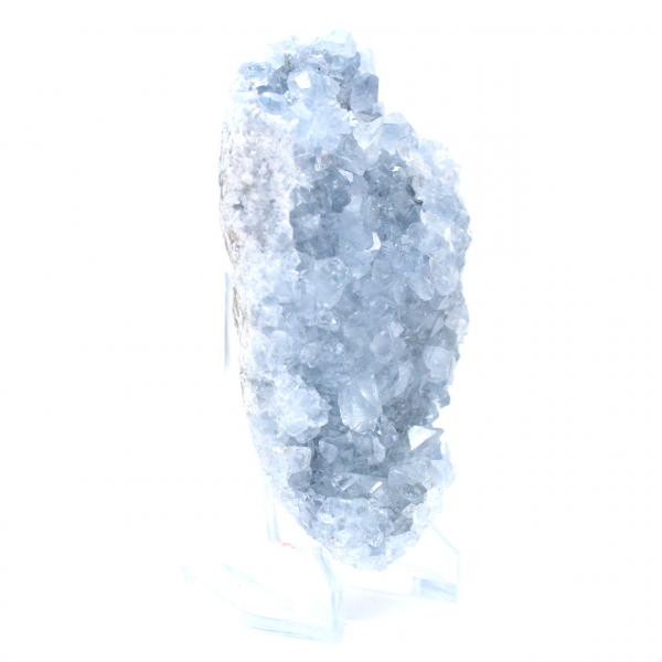 Geode di celestite grezzo