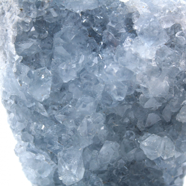 Geode di celestite grezzo