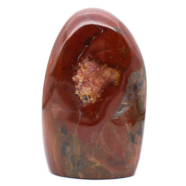 Natural red jasper