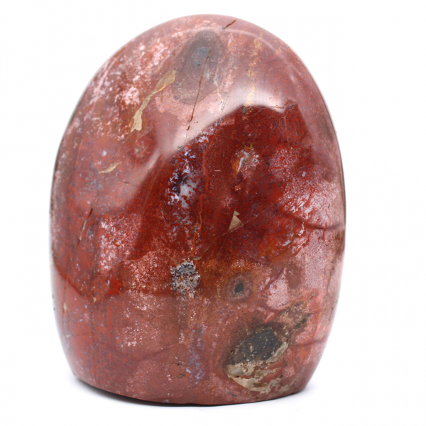 Free form of red jasper