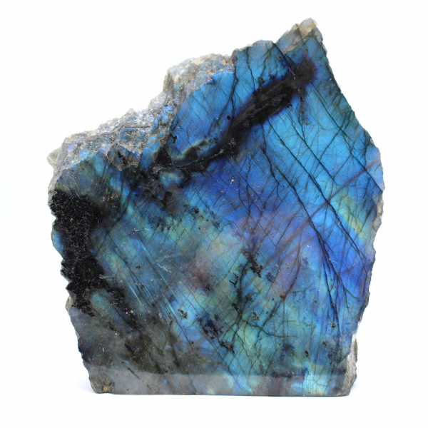 Collection Labradorite stone one face polished