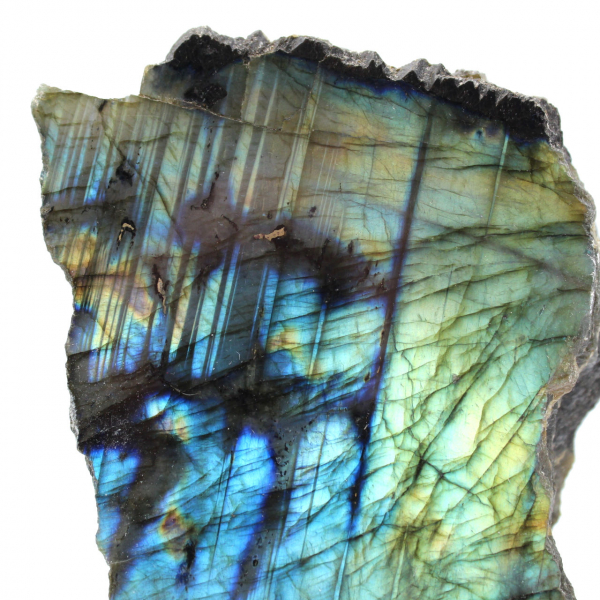 Labradorite mi-brute mi-polie