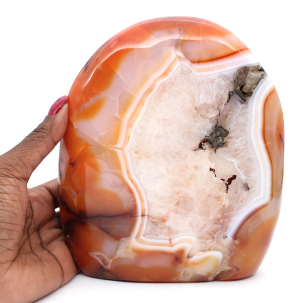 Natural decorative carnelian