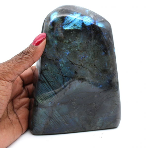 Labradorite polie forme libre