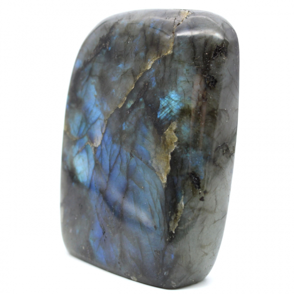 Pierre en Labradorite polie naturelle