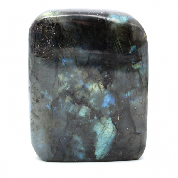 Pierre en Labradorite polie naturelle