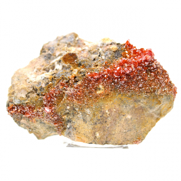 Cristaux de pierre de vanadinite