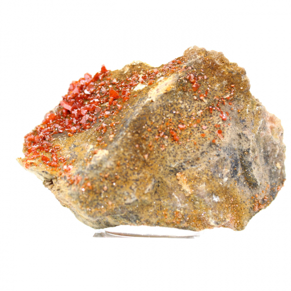 Cristaux de pierre de vanadinite