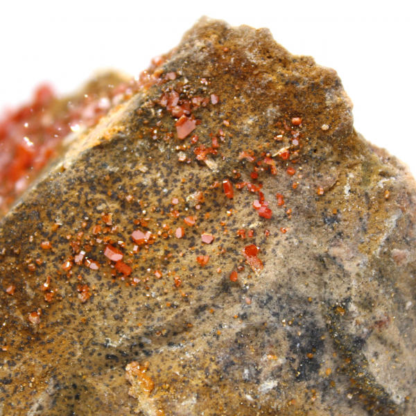 Cristaux de pierre de vanadinite
