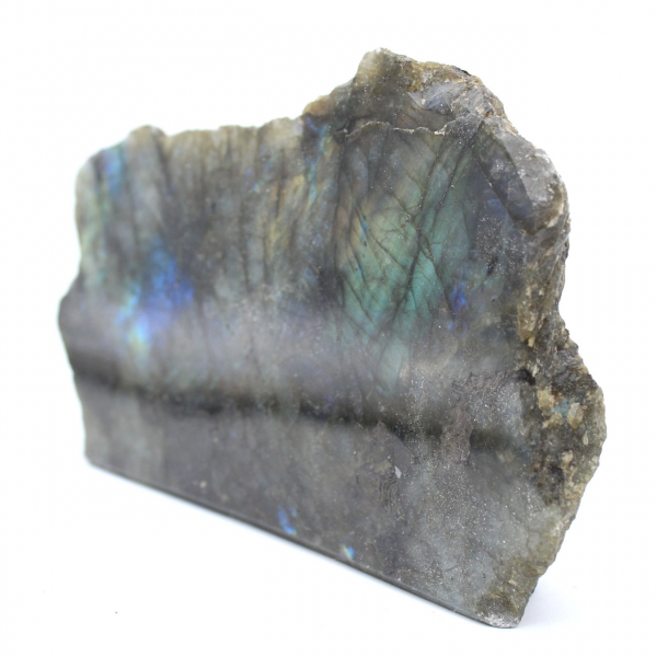 Ornamental Labradorite, One-Sided Polished
