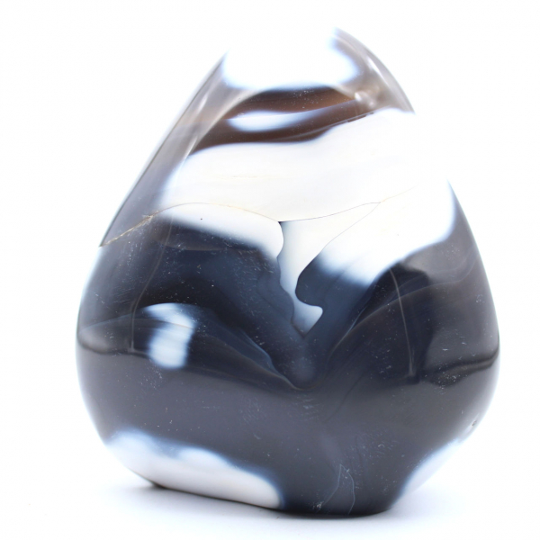 Pierre de Agate polie