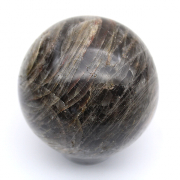 Pietra di luna nera naturale