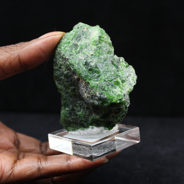 Chromediopside naturel