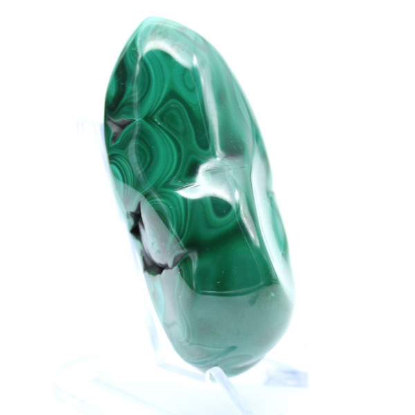 Pierre d'ornement en malachite