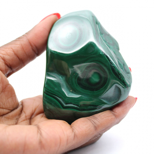 Décoration en pierre de malachite