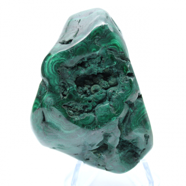 Décoration en pierre de malachite