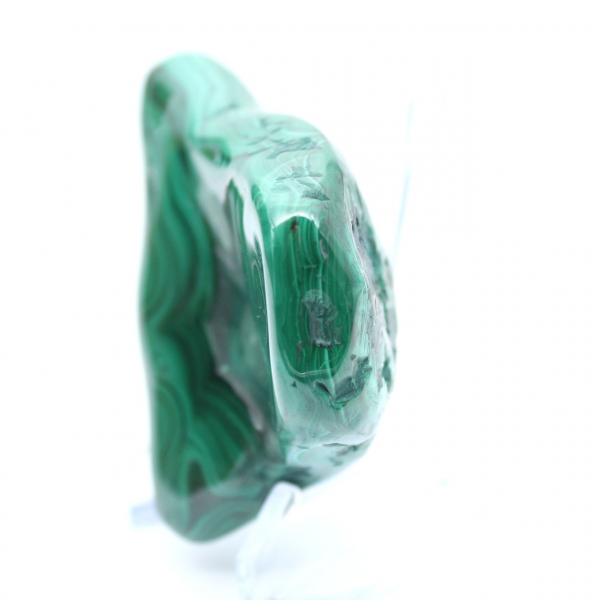 Bloc de malachite naturel